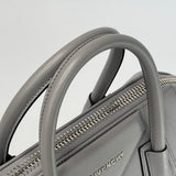 GIVENCHY SMALL ANTIGONA BAG IN GREY GRAINED LEATHER