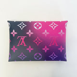 LOUIS VUITTON SPRING 2022 SPECIAL EDITION MIDNIGHT FUCHSIA KIRIGAMI POUCH ( MED )